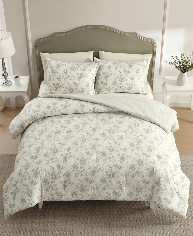 Laura Ashley Walled Garden 2-Pc. Comforter Set, Twin