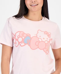 Sanrio Juniors' Hello Kitty Graphic Print T-Shirt