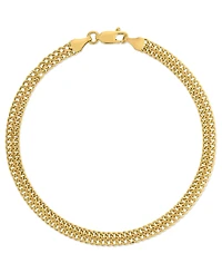Macy's Polished Infinity Link Chain Bracelet in 10k Gold