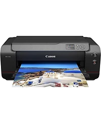 Canon imagePROGRAF Pro-1100 17" Professional Wide Format Wireless Inkjet Printer, Bundle with 17x22" Luster Photo Paper and Pfi-4100 Pigment