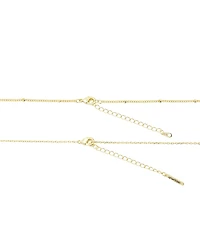 Unwritten Cubic Zirconia Double Heart Layered Necklace Set