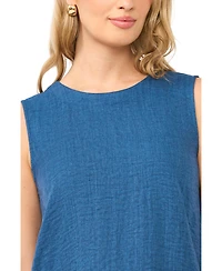 Vince Camuto Women's Sleeveless Crewneck Top