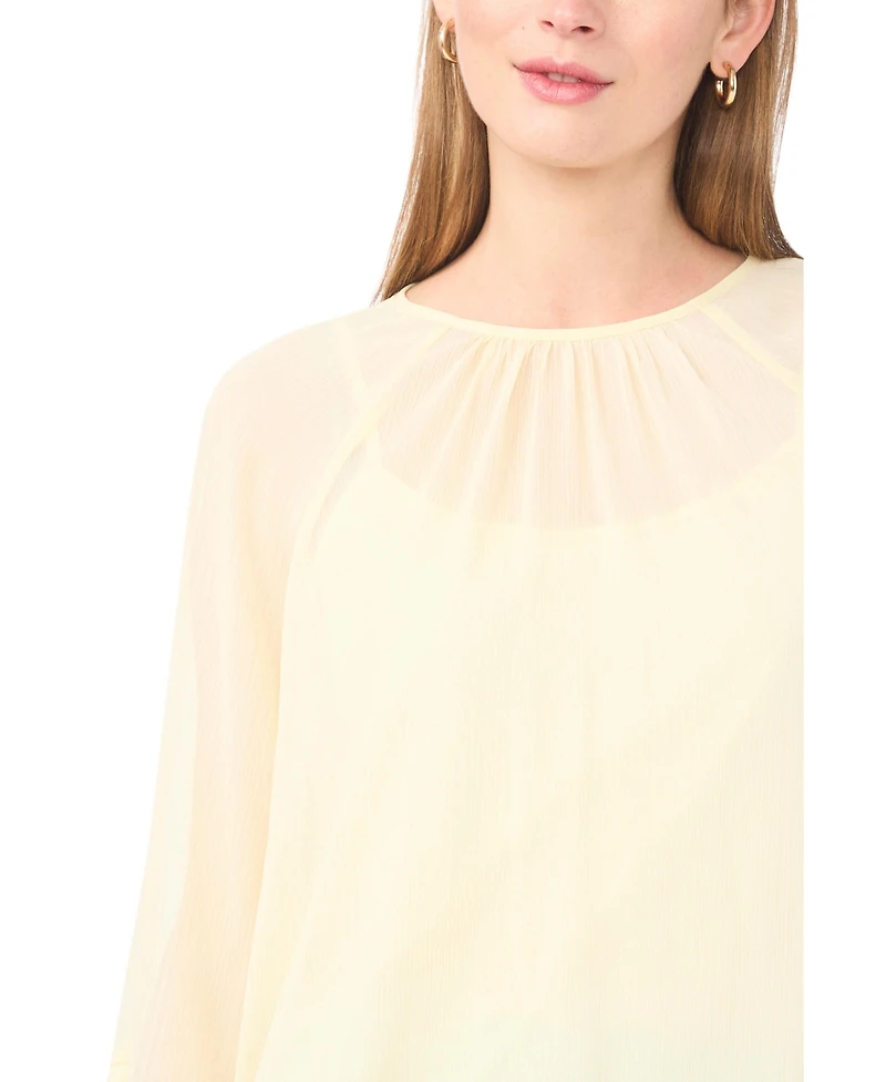 Vince Camuto Women's Crewneck Blouse