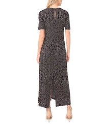 Vince Camuto Women's Crewneck Maxi Dress