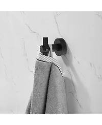 Rainsken -Pack Round Base Wall Hanging Hook, Stainless Steel Clothes Hook for Bathroom