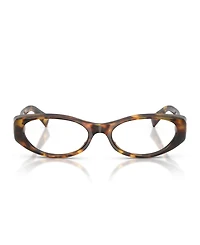 Miu Women's Oval Eyeglasses, Mu 03ZV
