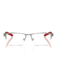 Scuderia Ferrari Men's Rectangle Eyeglasses, FZ7017D