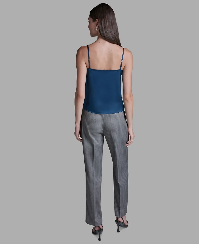 Bcbg Women's Lace Sleeveless V-Neck Cami Blouse