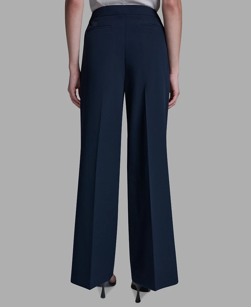 Bcbg Women's High Rise Wide Leg Pants