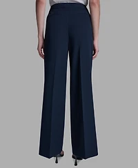Bcbg Women's High Rise Wide Leg Pants