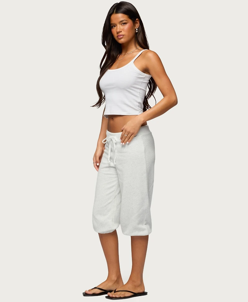 Edikted Women's Deana Capri Sweatpants