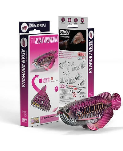 Eugy Asian Arowana 3D Puzzle