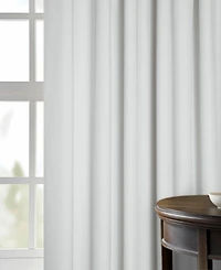 Half Price Drapes French Pleat Performance Linen Hotel Blackout Curtain