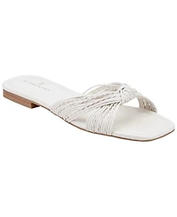 Bandolino Women's Sella Knotted Slip-On Flat Sandals
