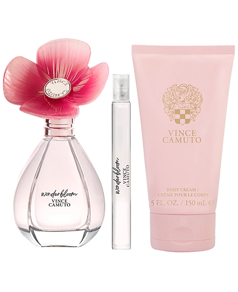 Vince Camuto 3-Pc. Wonderbloom Fragrance Kit Set