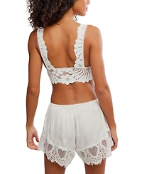 Free People Women's Petal Party Plunge Bralette