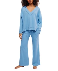 Free People Women's Staycation Pullover Sweatshirt