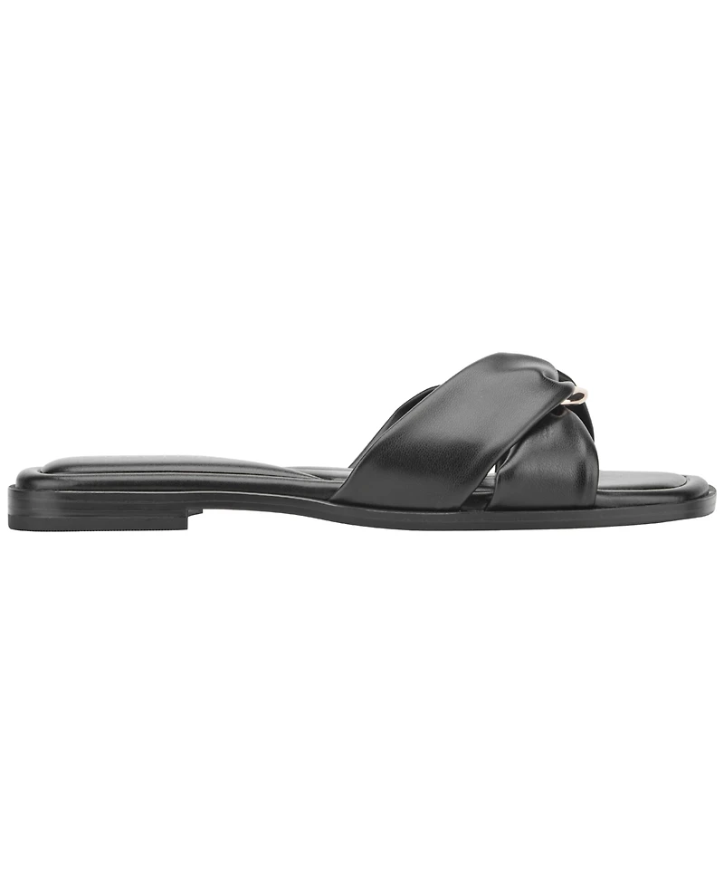 Marc Fisher Women's Fida Slip-On Flat Sandals
