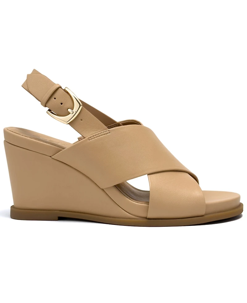 Aerosoles Women's Dayonara Open Toe Wedge Sandals