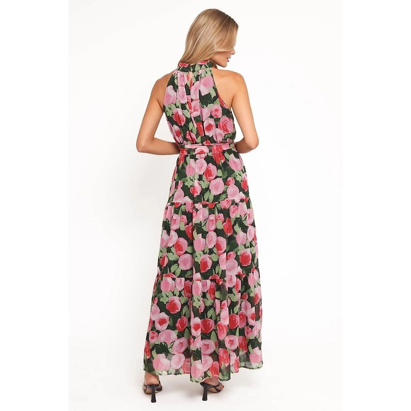Petal and Pup Women's Caroline Maxi Halter Dress