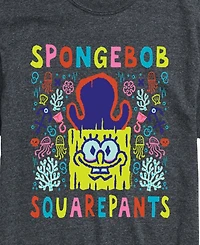 Airwaves Men's Search for Squarepants Short-Sleeve Graphic T-Shirt