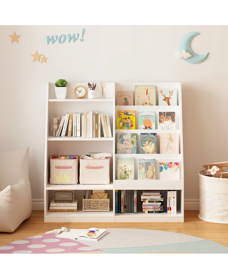Streamdale Furniture Kids Bookshelf and Toy Storage Organizer