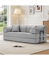 Streamdale Furniture Convertible Sleeper Sofa Bed with Pillow