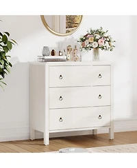 gaomon Dresser for Bedroom, Chest of Dressers, 30" Tall Dresser for Closet with 3 Drawers