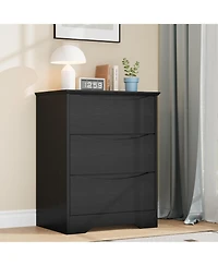 Gaomon Wooden -Drawer Dresser, Tall Modern Storage Chest with Wide Top for Bedroom, Living Room