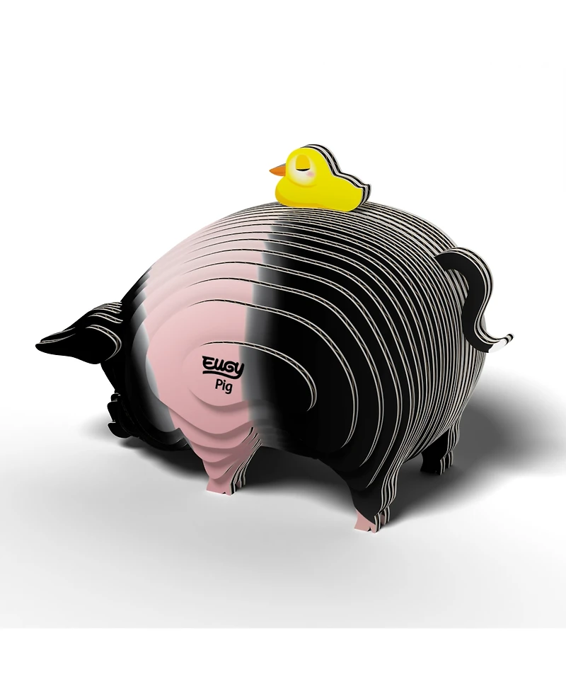 Eugy Pig 3D Puzzle