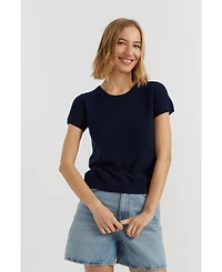 Chinti & Parker Women's Air Pure Cashmere T-Shirt
