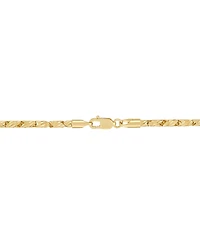 Macy's Solid Oval Link Chain Necklace in 10k Yellow Gold