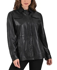 Frye Women's Lamb Leather Jacket