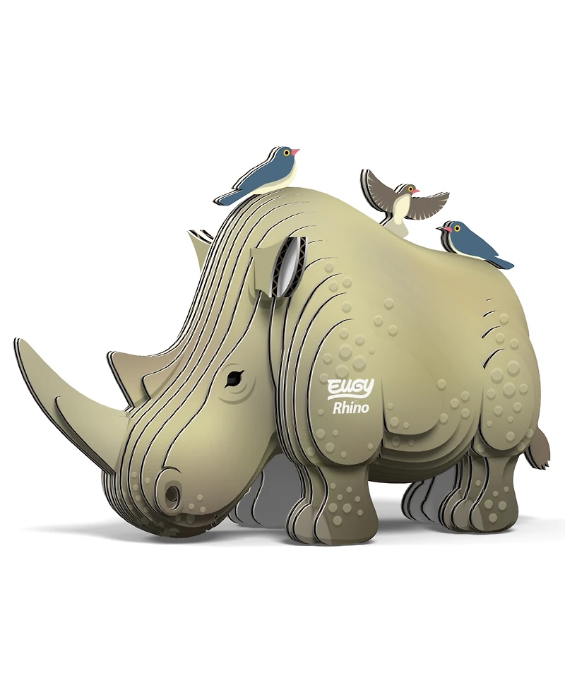 Eugy Rhino 3D Puzzle