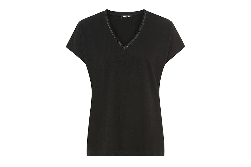 Olsen Women's Sparkle Trim T-Shirt