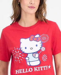 Grayson Threads, The Label Juniors' Hello Kitty 4th of July T-Shirt
