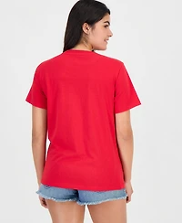 Grayson Threads, The Label Juniors' Coca Cola Graphic Print Crewneck T-Shirt