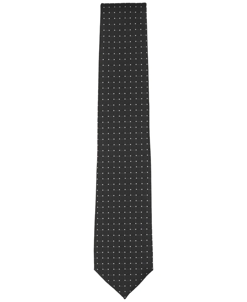 Perry Ellis Men's Grid Pattern Tie
