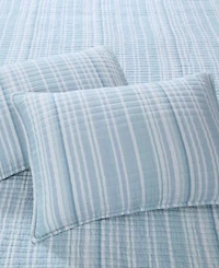 Levtex Home Boracay Stripe Muslin Textured -Pc. Quilt Set