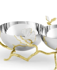 Michael Aram Butterfly Ginkgo Double Dish