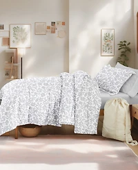ienjoy Home Patterned Dorm 8-Piece Comforter Set, Twin Xl