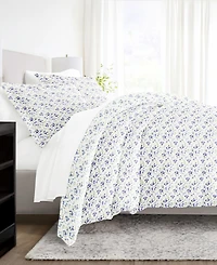 ienjoy Home Bedding Bundle Patterned -Piece Comforter with Duvet Cover Set