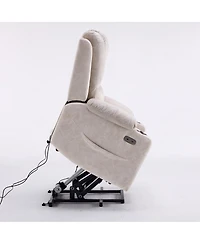 Streamdale Furniture Oversized Power Lift Recliner Massage Chair for Elderly