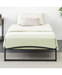 gaomon Low Bed Frame Size, 10 Inch Heavy Duty Metal Platform Bed Frame Low Profile, Mattress Foundation, No Box Spring Needed