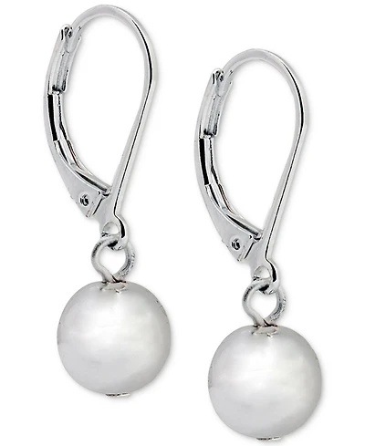 Lauren Ralph Metal Ball Drop Earrings