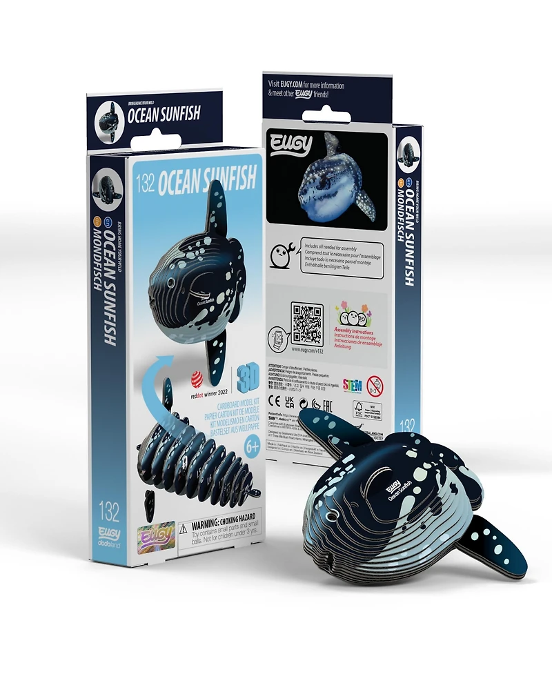 Eugy Ocean Sunfish 3D Puzzle