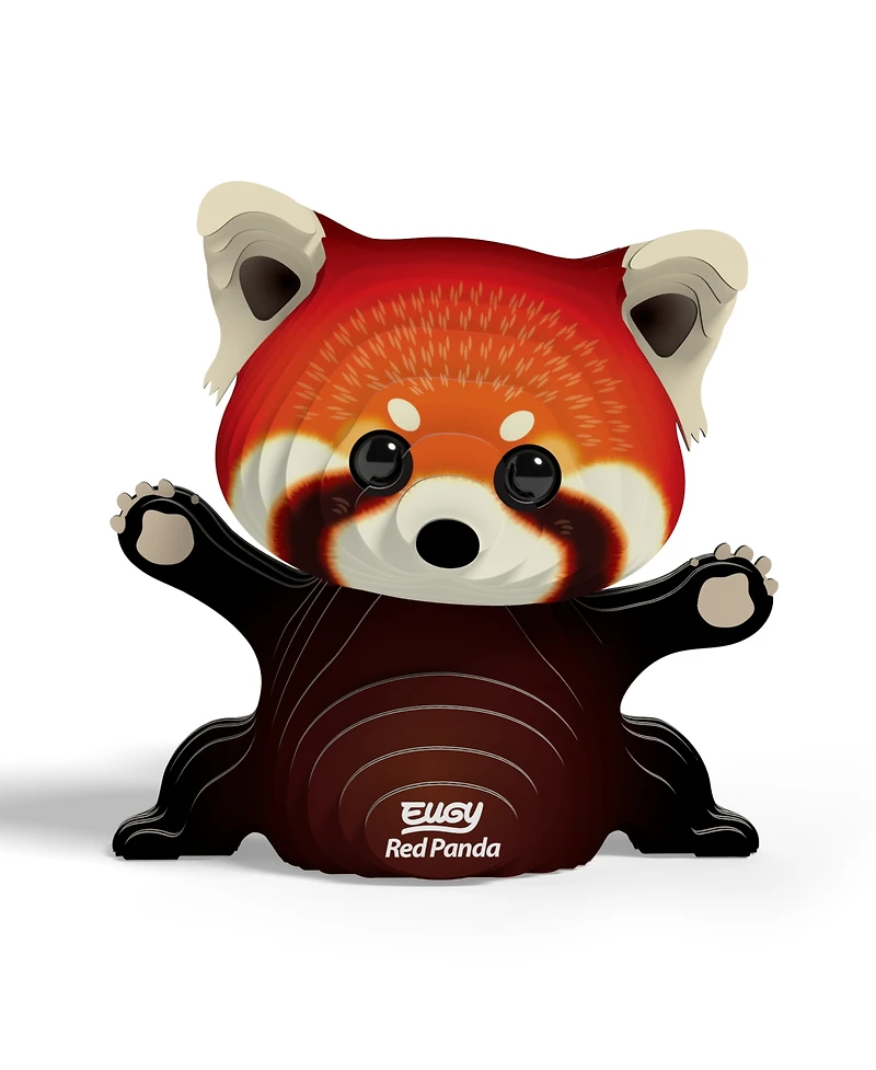 Eugy Red Panda 3D Puzzle