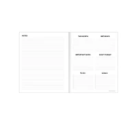 Tf Publishing Paper Goods July 2026 - June 2027 Trailing Blooms Medium Monthly Planner