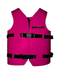 Trc Recreation Super Soft Child Life Jacket Swim Vest, Medium, Flamingo