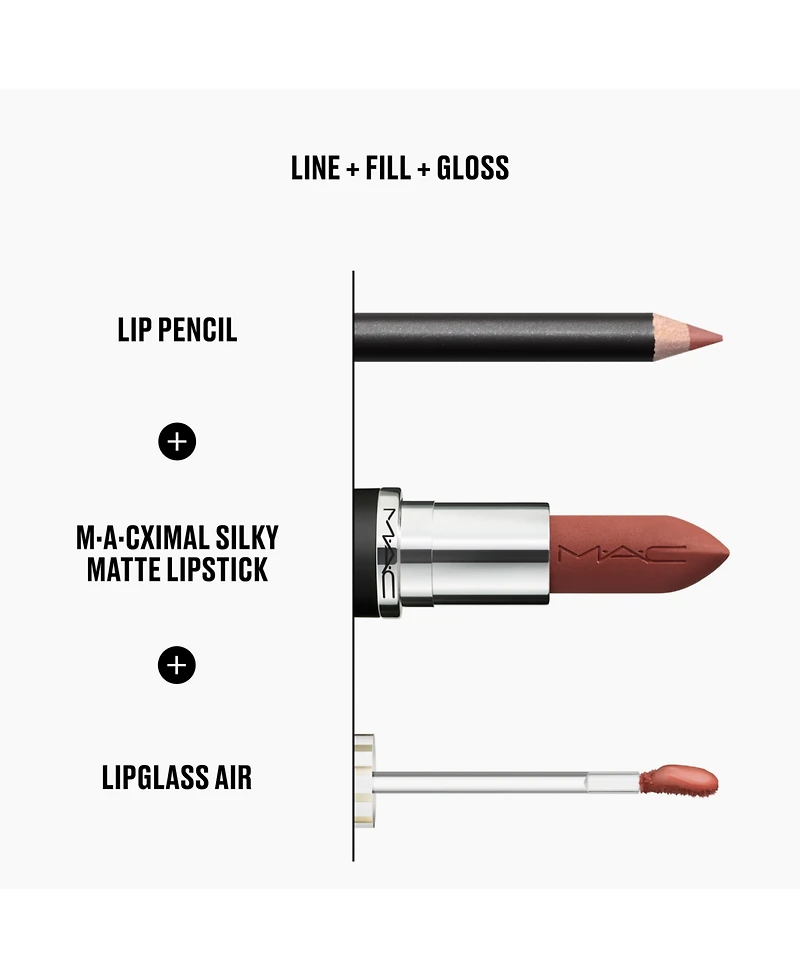 Mac 2-Pc. Mini Lipglass Air Duo Set